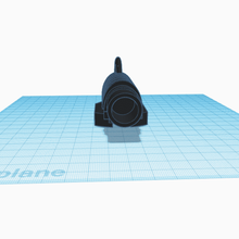 nerf underslung grenade launcher rail gun miltary toy explosive × 3d print model - Mito3D