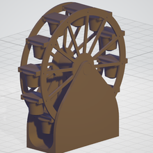 nespresso cápsula Ferris roda decorativo casa café 3d print model - Mito3D