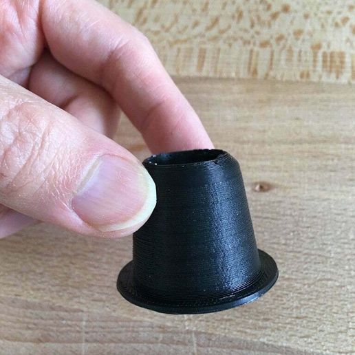 nespresso cápsula Concha casa 3D print model - Mito3D