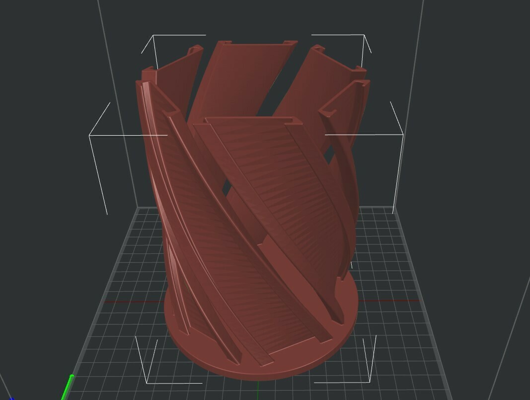 nespresso capsule spiral holder 3D print model - Mito3D