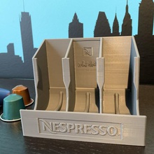nespresso capsules dispenser home kitchen dining stand holder tool capsule coffee machine 3d print model - Mito3D