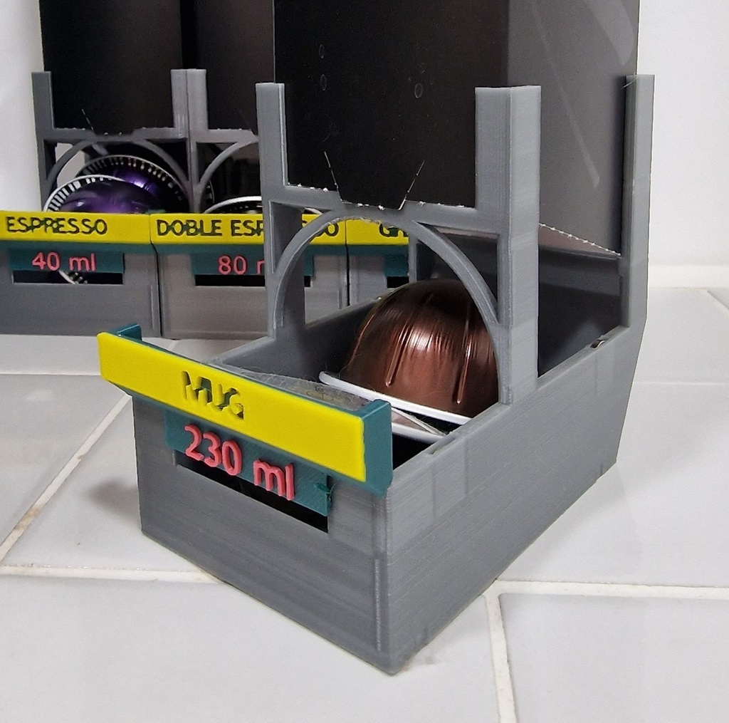 nespresso vertuo capsule distributeur Accueil maison capsules titulaire soutien supporter cuisine dîner manger chambre 3D print model - Mito3D