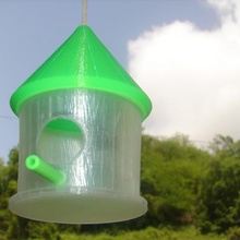 yuvalama kutusu evin küçük kuşlar çeşitli yuva ev kapat kuş evi asmak kafes kafesi 3d print model - Mito3D