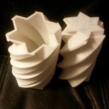 nesting cups art interactive 3d print model - Mito3D