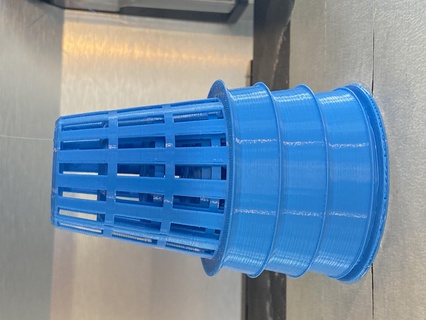 netto tazza 60mm Aquaponic acquaponica netcup cestino coltura idroponica pianta 3d print model - Mito3D