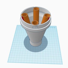 net pistolet tête 3d print model - Mito3D