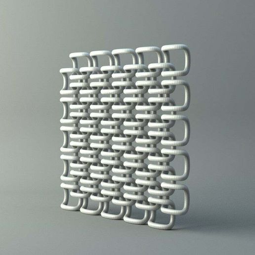 ağ yuvarlak küp parçalar moda 3D print model - Mito3D
