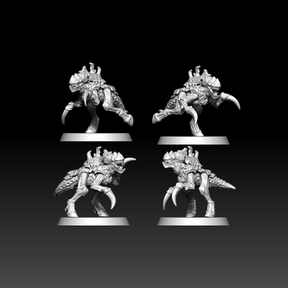 neurobugs - modular kit presupported proxy space bugs 28mm alien board nids miniature monster insect tabletop wargame warmace69 40000 3d print model - Mito3D