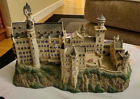 Neuschwanstein castelo 3d modelo casa decoração 3d print model - Mito3D