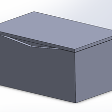 tarafsız Kutu gadget KDV depolama 3d print model - Mito3D