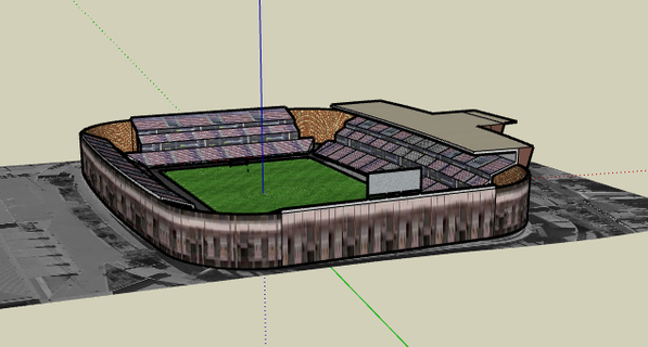 new los carmenes granada stadium use 2023 soccer nfl nba mlb nhl spain grenade 3d print model - Mito3D