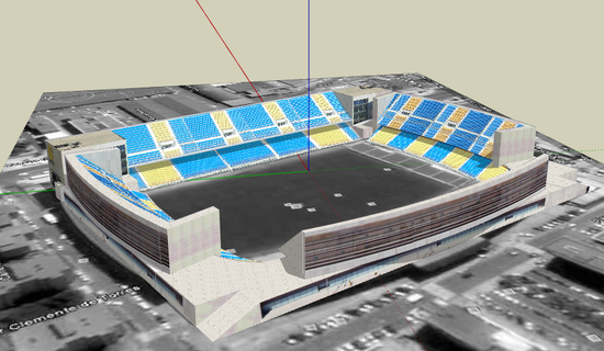 mirandilha cadiz estádio 2023 futebol nfl nba mlb nhl Espanha 3d print model - Mito3D