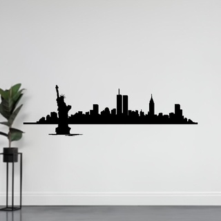 new york - wall decoration 3d print model - Mito3D