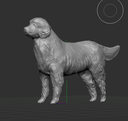 Terranova cane pitbull animale domestico trofeo cani 3D print model - Mito3D