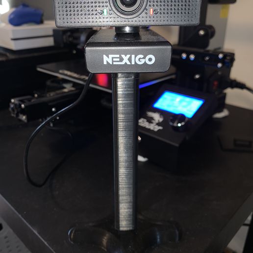nexigo n60 usb camera stand gadget nexigo camera mount nexigo n60 3D print model - Mito3D