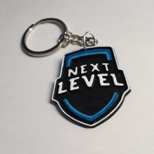 next level keychain jewelry 3d print model - Mito3D