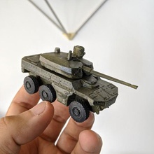 nexter jaguar 6x6 respectivamente ebrc veículo militar jogo do miniatura wargaming brinquedo de avião scalemodel tanque 3d print model - Mito3D