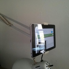 nexus 7 montagem ikea tertial lâmpada de trabalho gadget tablet 3d print model - Mito3D