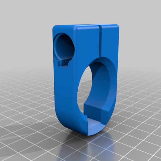 lien pro dzp mk3 tampon tube qd fronde point 3D print model - Mito3D
