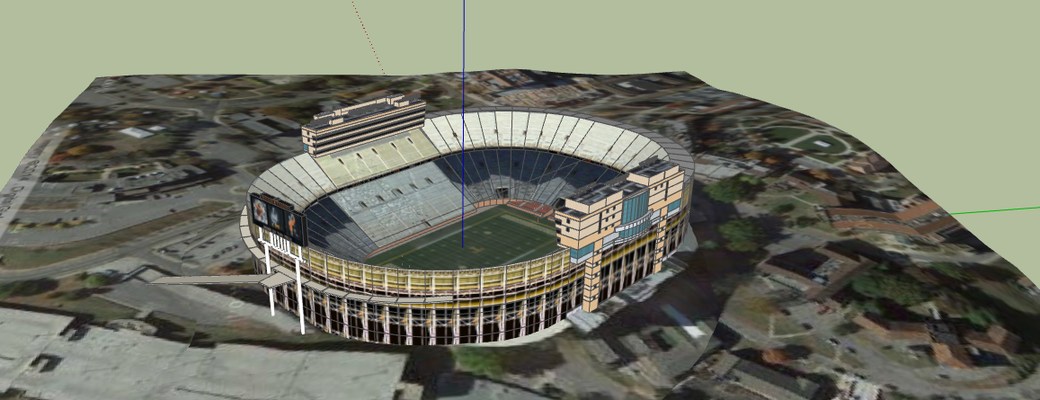 neyland stadyum tennessee gönüllüler 2023 futbol nfl nba mlb nhl 3d print model - Mito3D