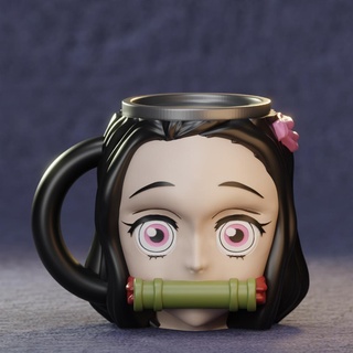 nezuko - demon slayer Art mug drink food anime manga print art toy 3d print model - Mito3D