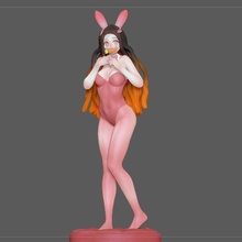 Nezuko Coelho demônio assassino Kimetsu yaiba anime menina fofa personagem 3d impressão modelo tanjiro sexy 3d print model - Mito3D