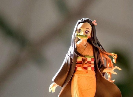 Nezuko iblis avcı katman Kimetsu Yaiba anime karakterler 3d print model - Mito3D
