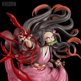 nezuko Kamado buste démon tueur stl prêt 3d impression art inosuke Tanjiro kaidan3d anime imprimable résine sculpture figurine figure miniature 3d print model - Mito3D