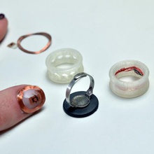 nfc ring.joyería 3d print model - Mito3D