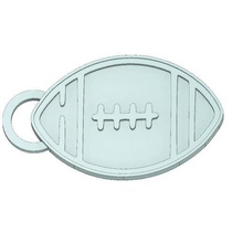 nfl american football ball keychain jewelry sports 3d print model - Mito3D