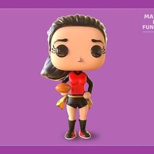 nfl girl game funko art toy tochito play 3d print model - Mito3D