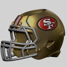 nfl san Francisco 49ers oyun San 3d print model - Mito3D