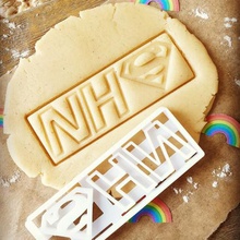 nhs keyworker support cookie cutters various keyworkers covid-19 clapping rainbow healthworkers coronavirus appreciation thank you heros treats british flag heart clap carers unsung 3d print model - Mito3D