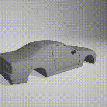 cielo gtr imprimible cuerpo 3d modelo coche vehiculo controlar película radio rc cáscara espacio stl Clásico coches impresión sitio 3d print model - Mito3D