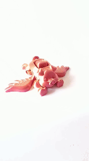 agréable volant porc porcin jouet joueur articulé ferme fantaisie animal impression endroit mouche 3d print model - Mito3D