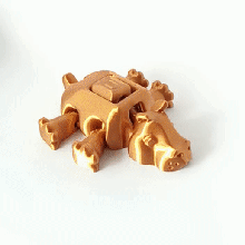 bonito hipopótamo flexi 3d print model - Mito3D