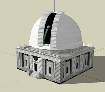 bonito observatorio utilizar edificios estadios monumentos 2023 fútbol rugby mundo nfl nba mls mlb 3d print model - Mito3D