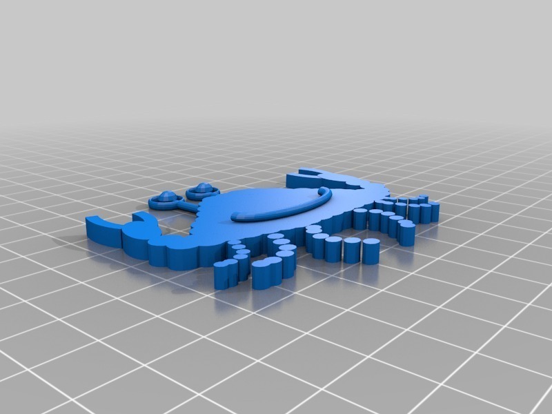 nichols crab 3d printing 3D print model - Mito3D