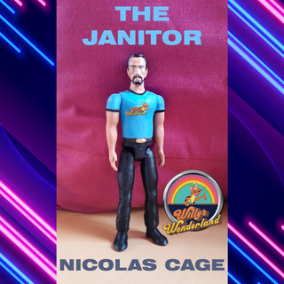 nicolas cage janitor Game the concierge willy's wonderland willys wonderful world willy 3d print model - Mito3D
