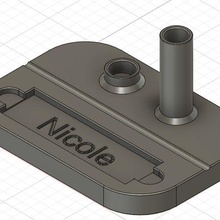 nicole coroa ferramenta teste 3d print model - Mito3D