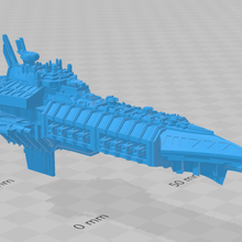 gentil charybde classe grandiose croiseur loisir 3d print model - Mito3D