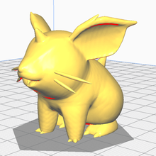 nidoran f art pokemon 3d print model - Mito3D