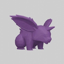 nidoran poly Pokémon 3d print model - Mito3D