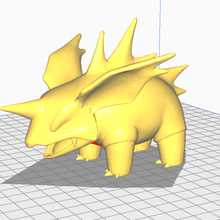 nidorino a arte pokemon 33 3d print model - Mito3D