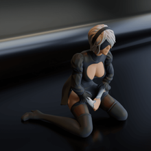 nier otomata 2b sanat heykeller yorha heykel oyun şekil 3d print model - Mito3D