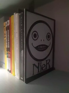 nier automata book stand 3d print model - Mito3D