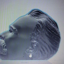 nietzsche serrurier bijoux fasion art 3d print model - Mito3D