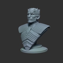 night king various bust 3d printing 3dmodel stl tv series white walkers game thrones 3d print model - Mito3D