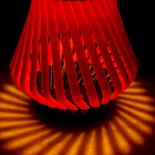 notte lampada architettura vaso spirale arte Natale ender creality giocattolo poli modello parametrico luce 3d print model - Mito3D