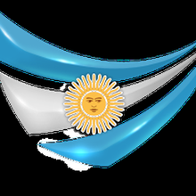 Nacht Licht Lithophan Flagge Argentinien Spiel Tasse png 3d print model - Mito3D